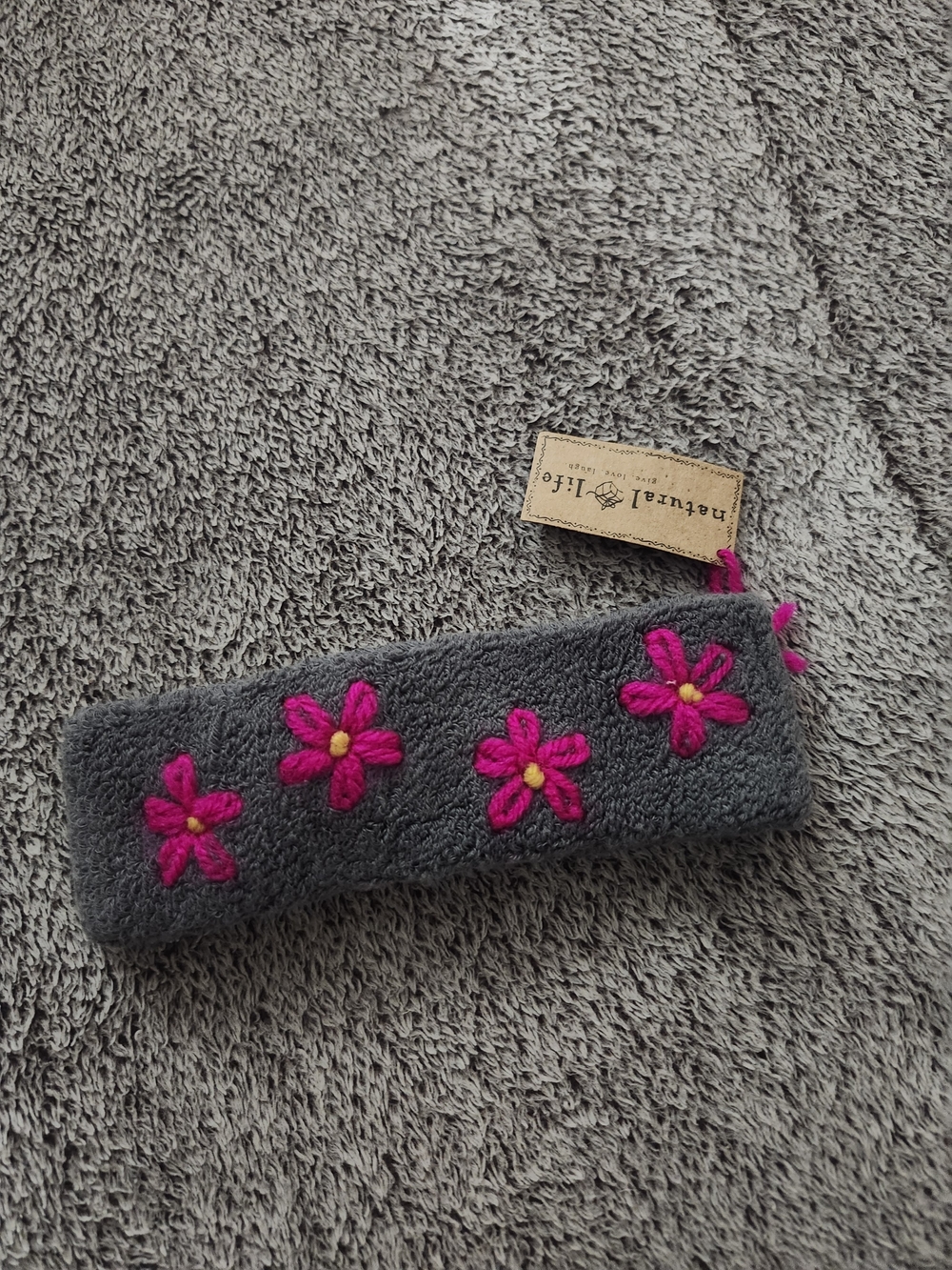 NATURAL LIFE Comfort Stretch Boho Headband, Beachy, Coachella, Festival - Picture 2 of 2